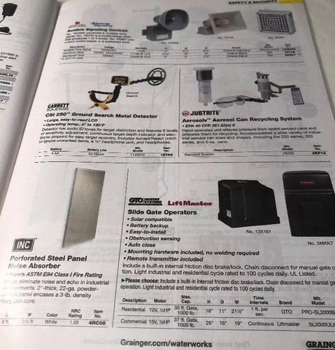 2015 Grainger-Waterworks (Plant Operations/Field/Lab Supplie)-Ordering Catalogue - Picture 4 of 6