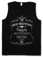 SHAY MOUNTAIN MOONSHINE TANK TOP Farrell Family Logo Outsiders Wine Moonshiners