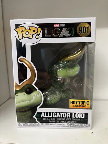 Funko Pop! Marvel 901 Alligator Loki Hot Topic Exclusive W Protector MINT