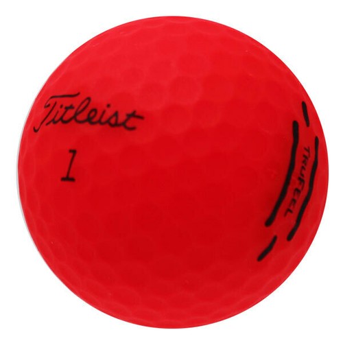 48 Titleist TruFeel Matte Red Mint Used 