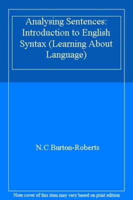 Analyzing Sentences: An Introduction to English Syntax (Learning