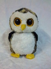 Owliver Ty Owl 10" Beanie Buddy Plush Soft Toy Stuffed Animal
