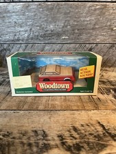 Woodtown Real Action Sound Car Learning Curve Toys Vtg