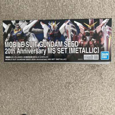 MOBILE SUIT GUNDAM SEED 20th Anniversary MS SET METALLIC BANDAI