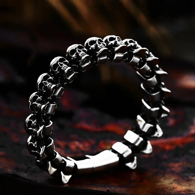 Men's hotsell skeleton bracelet