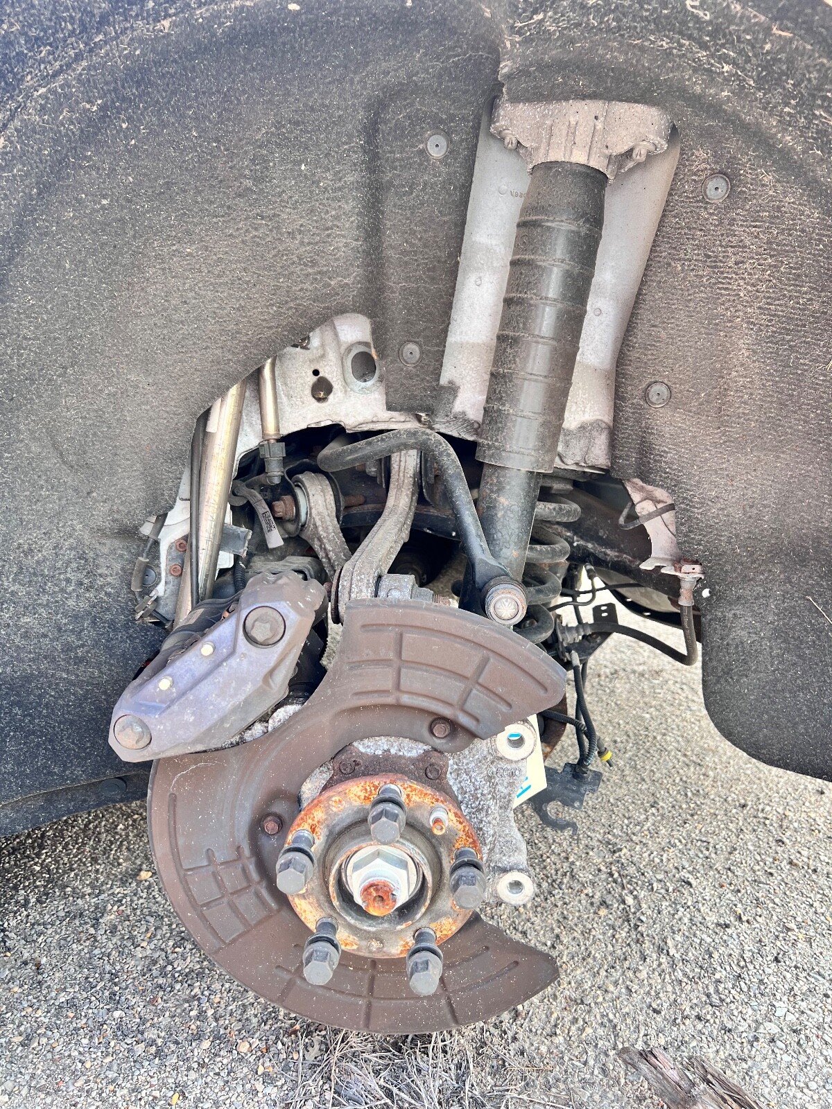 OEM 2014-2020 Maserati Ghibli Rear Left Knee Suspension Spindle Axle Shaft Arms
