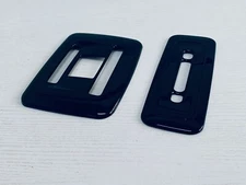 Gloss Black Front+Rear Reading Light Cover Trim For 2023-2025 Toyota Prius Set