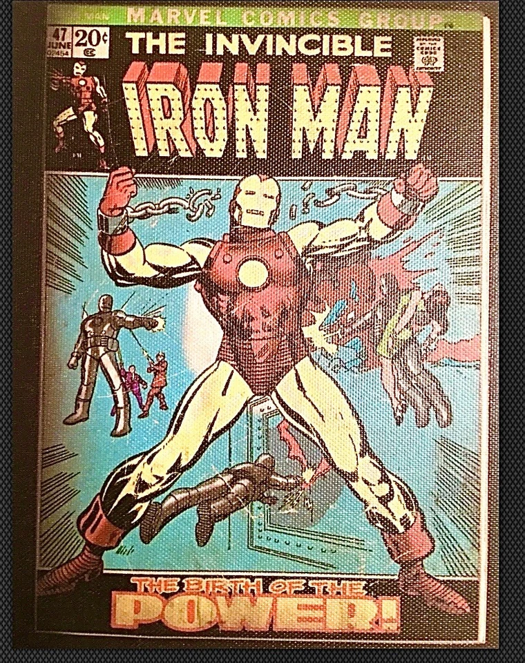 Awesome Iron Man Marvel Comic Book Art Print Poster Wall Decor - Image 3 of 4