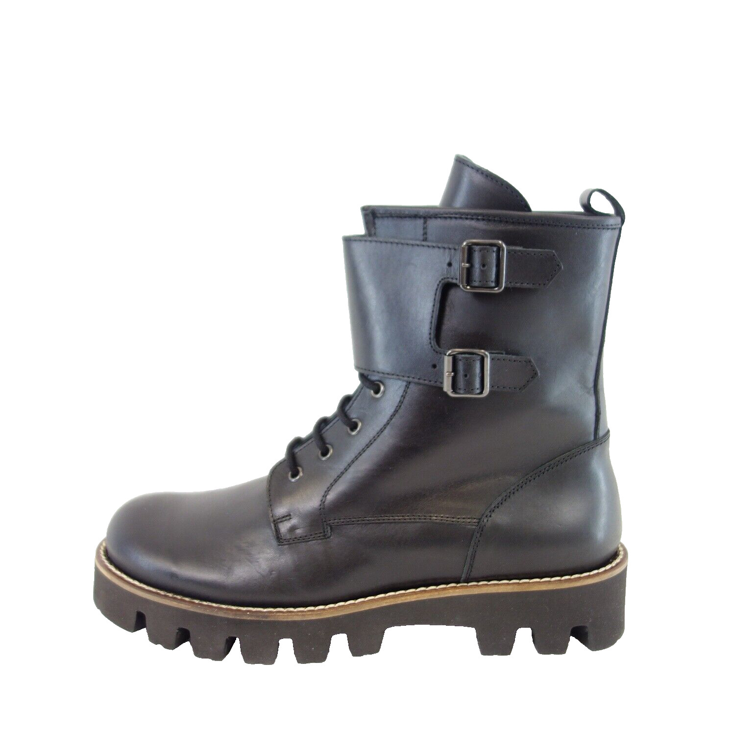 Стильные ботинки Stiefel Schwarz GALLUCCI Schuhe Damen на толстой подошве Leder Gr 37 Neu 19890₽