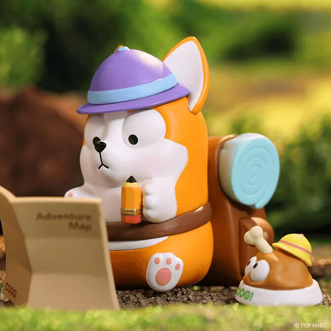 POP MART COOGI Island Adventure Town Series New Choose style blind