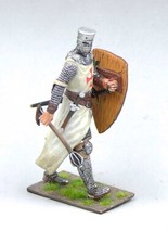 EAGLE MINIATURES CRUSADERS  SARACENS TEM013 TEMPLAR ADVANCING WITH MACE