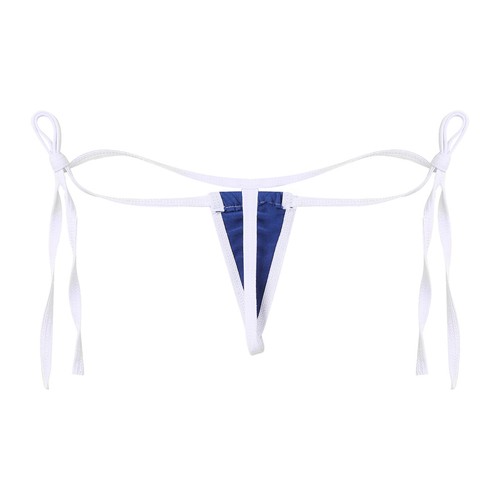 Womens G-String Bottoms Thong Solid Color T-Back Underwear Panties Pool Party - Picture 114 of 178
