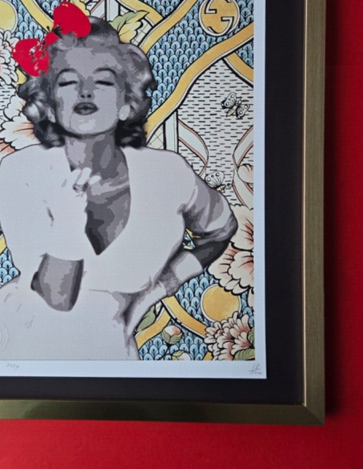 DEATH NYC MD48 ポップアート 限定品 Marilyn Monroe Yahoo!オークション - DEATH NYC 世界限定100枚 アートポスター