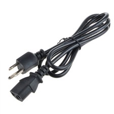 PwrON 5FT AC Power Cord Cable for Lenovo ThinkVision P27h-20 computer monitor
