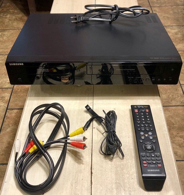 Samsung DVD-VR375 DVD Recorder VCR VHS Player Combo HDMI Out (with