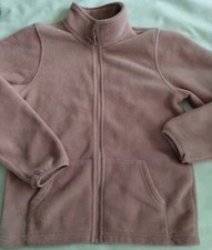 CHILDREN PLACE GIRLS PINK LONG SLEEVE ZIP FLEECE COMFY CASUAL JACKET TOP L 10/12