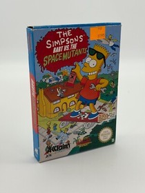 The Simpsons: Bart vs. The Space Mutants Nintendo NES Gut - Sehr gut CIB OVP