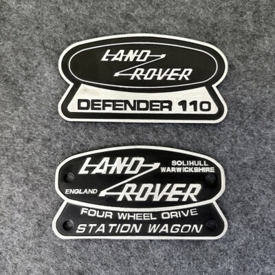 For Land Rover Defender Owners - Sleek Brand New Badge - High-Quality Premium