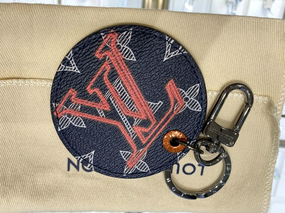LOUIS VUITTON Monogram Upside Down Illustre Bag Charm Key Holder