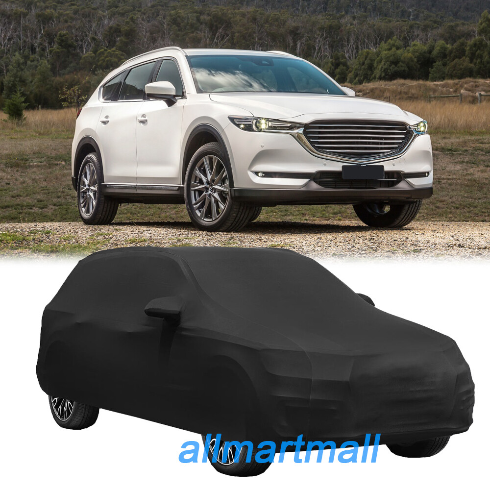 SUV Satin Soft Stretch Indoor Car Cover Scratch Dustproof Protect for Mazda CX-8