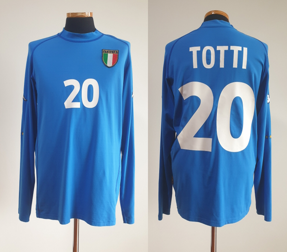 XXL) ITALY ITALIA SHIRT JERSEY TOTTI MAGLIA CAMISETA AS ROMA