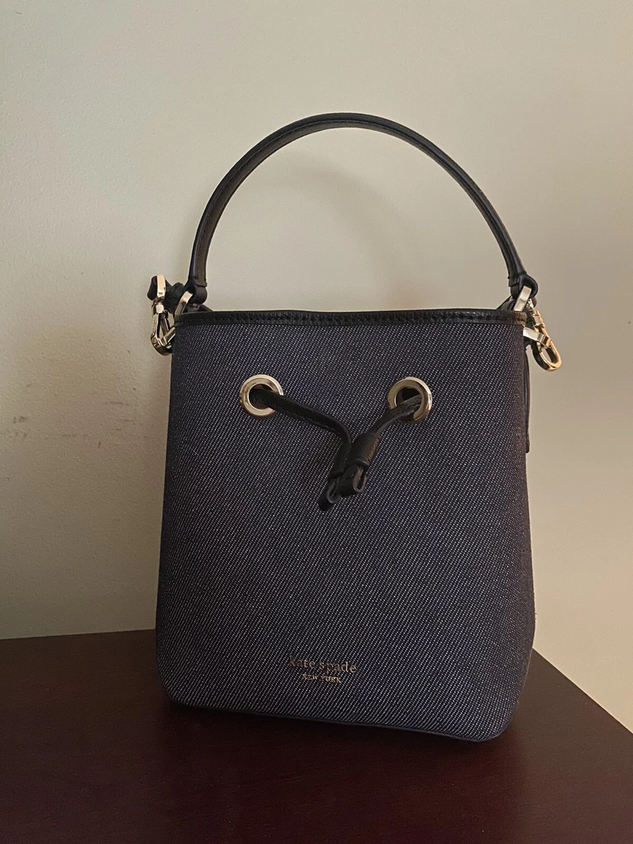 Denim kate spade purse sale