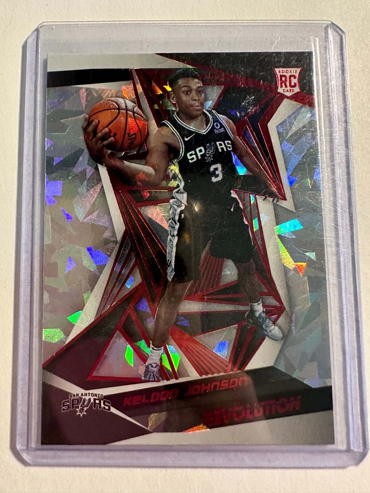 K75,633 - 2019-20 Panini Revolution Chinese New Year #127 Keldon Johnson