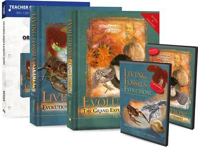 NEW Master Books Life Science Origins Scientific Theory Curriculum Pack Gr 9-12