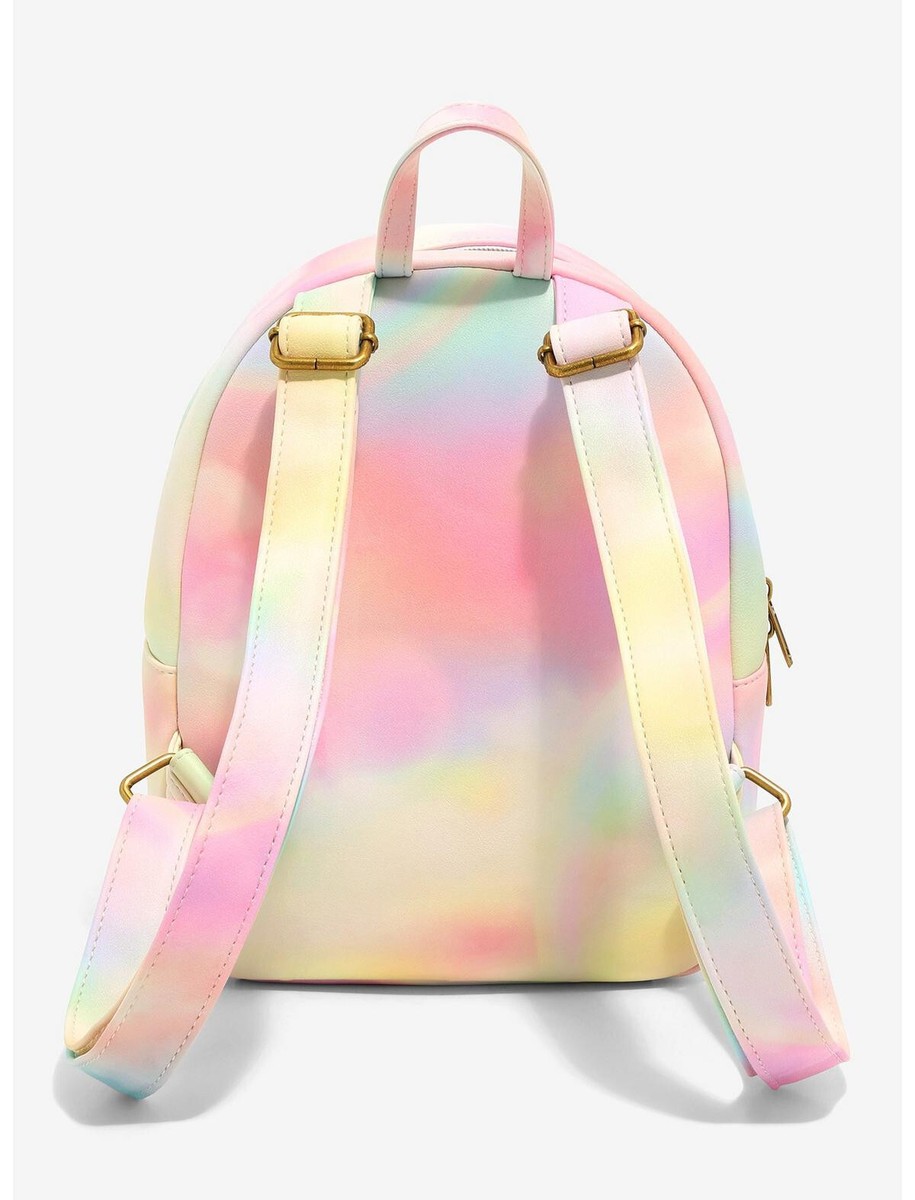 Loungefly Care Bears Rainbow Tie-Dye Mini Backpack | eBay display picture 1