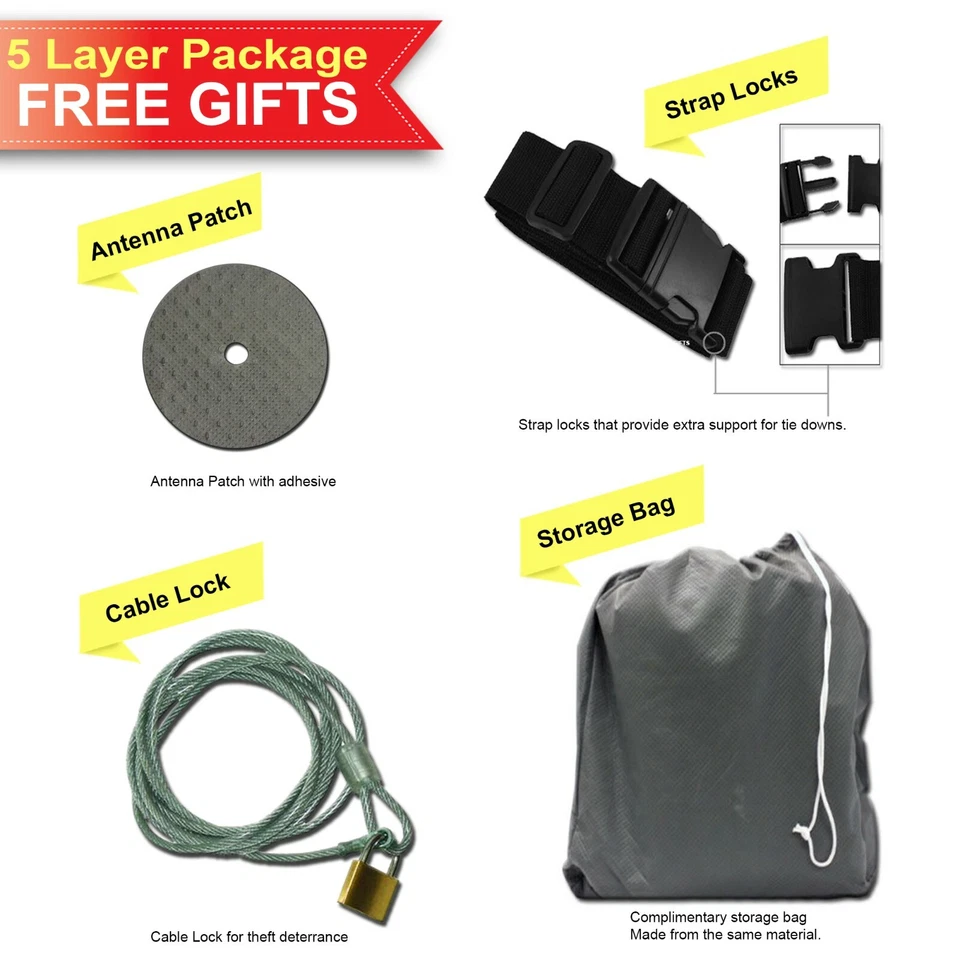 [CCT] Semi-Custom Fit Full SUV Cover for Jeep Wrangler YJ 1986-1995 - Изображение 3 из 4