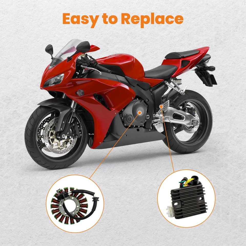 Statore & regolatore raddrizzatore for Honda CBR1000RR CBR1000 RR 2004 al 2007 - Immagine 2 di 4