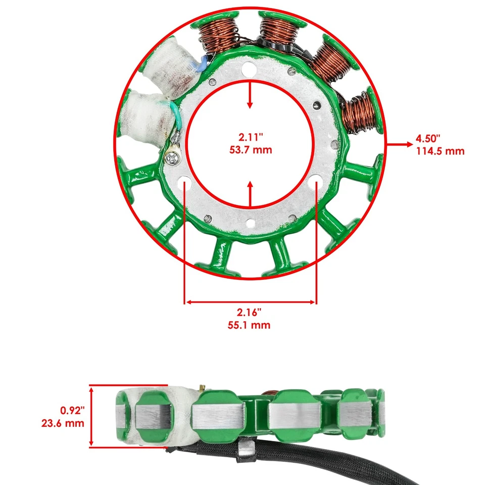 Stator for Honda XR600R 1991 1992 1993 1994 1995 1996 1997-2000 / 31120-MN1-681 — 第 2/4 张图片