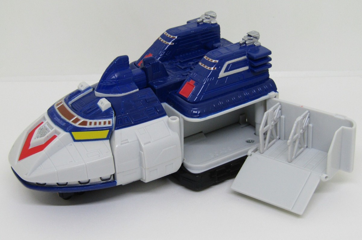 Vintage 1998 Power Rangers Bandai Zenith Carrierzord Micro Playset