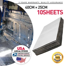 10.7Sqft Sound Deadener Automotive Insulation Heat Shield Noise Kill Damping Mat