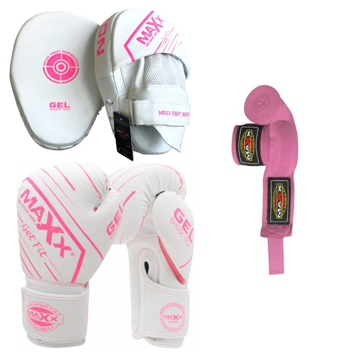 Boxing gloves with pads 2025