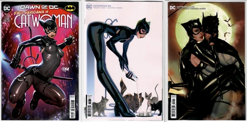 Catwoman #52 Nakayama MAIN Cover A B C Variant SET Lot 2023