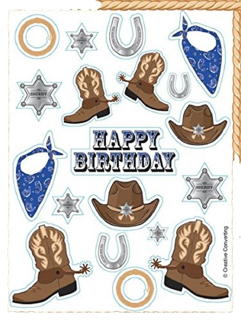 Cumpleaños Vaqueros y del Oeste Party Favors & Bolsa Rellenos