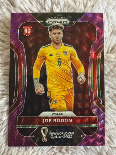 2022 Panini Prizm World Cup Qatar Red Mojo Prizm /99 Joe Rodon #300