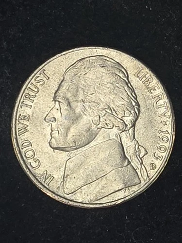 1993-D Jefferson Nickel — photo from the most recent tracked eBay sale