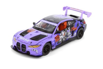 BMW M4 GT3 WASA Racing 1/24 Scale Diecast Model - Showcasts - PURPLE