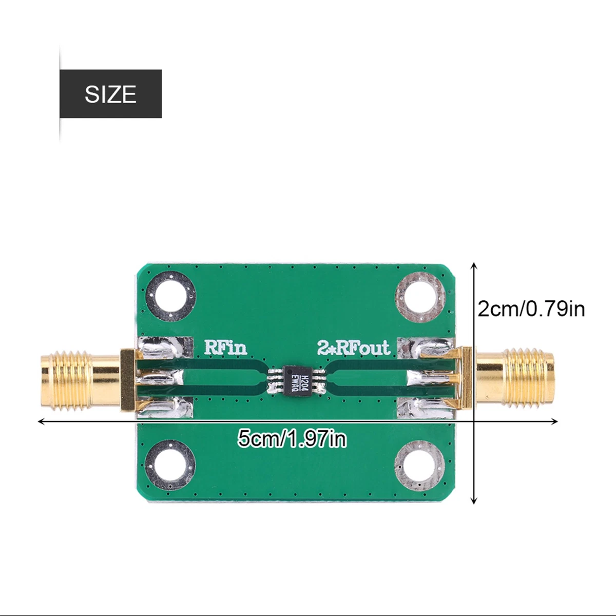 Multiplicador de frecuencia de microondas RF aleta: 4G - 8GHz salida: 8G - 16GHz CHU