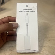Apple Thunderbolt to Gigabit ethernet adapter White A1433
