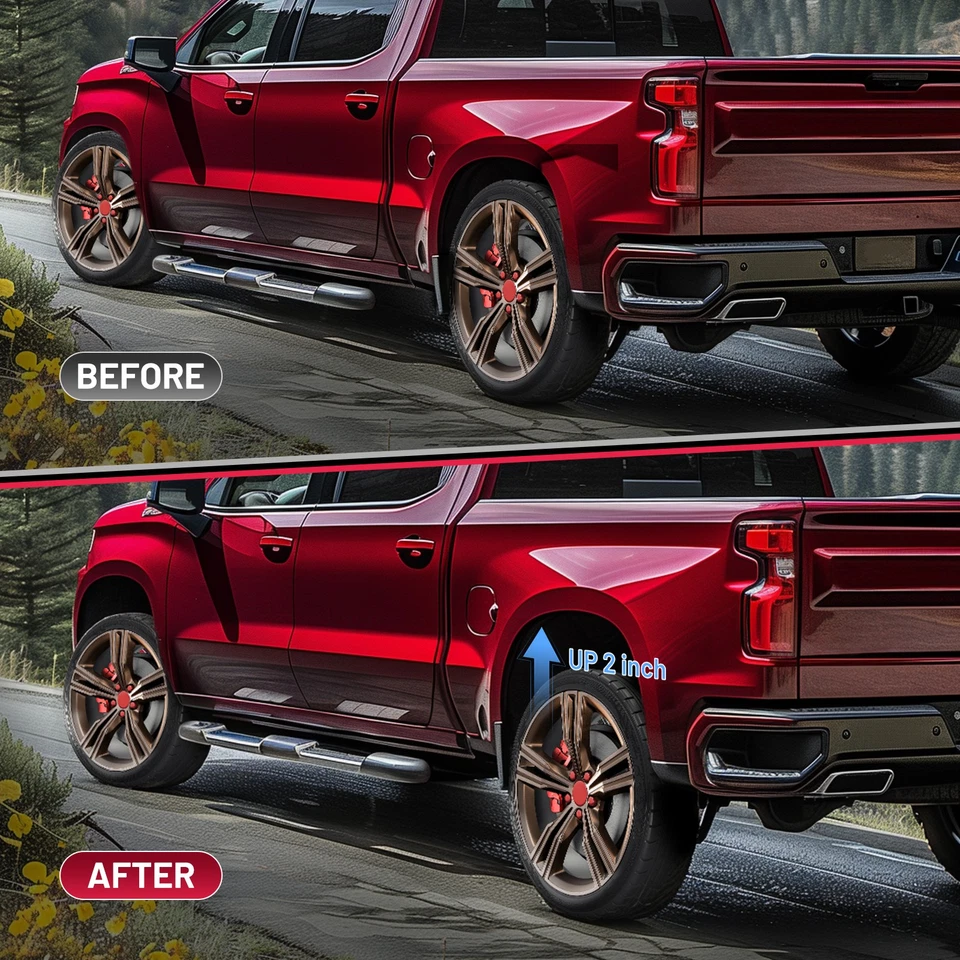 Fit for 2019&2022 GMC Sierra 1500 Limited 2''Rear Leveling lift - Image 3 of 4