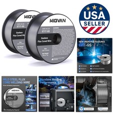 2lb Each Flux Core Welding Wire .030 - Perfect for Indoor Outdoor Projects