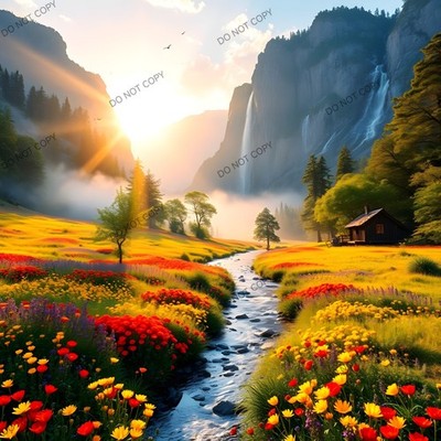 Digital Image Picture Photo Wallpaper Background Desktop AI Art Five Product Pic