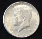 1964 Kennedy SILVER Half Dollar 90% Silver in VF Condition!