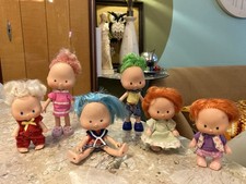 Lot Of 6 Vintage 1979 Strawberry Shortcake Dolls American Greetings