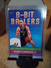 2025-26 Topps Flagship Basketball - 8-Bit Ballers Manu Ginobili #8B-29