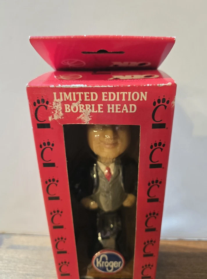 Bob Huggins University of Cincinnati Bearcats Bobblehead - Image 3 of 4