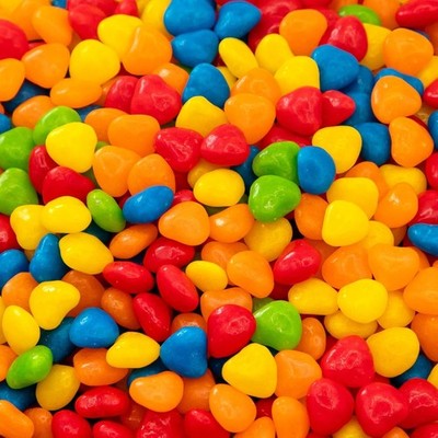 Mini Candy Hearts 1-Pound Bag | Assorted Fruit Flavors